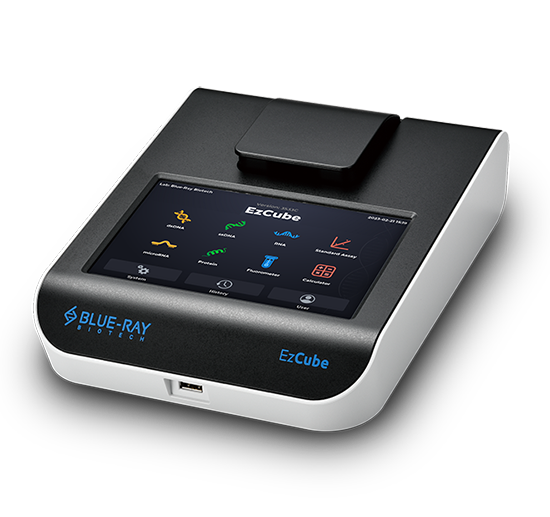 Blue-Ray Biotech EzCube Fluorometer
